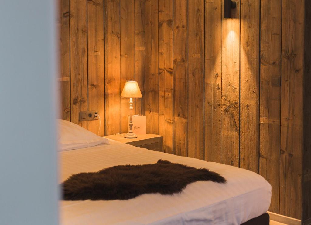 Postel nebo postele na pokoji v ubytování Maison Jean