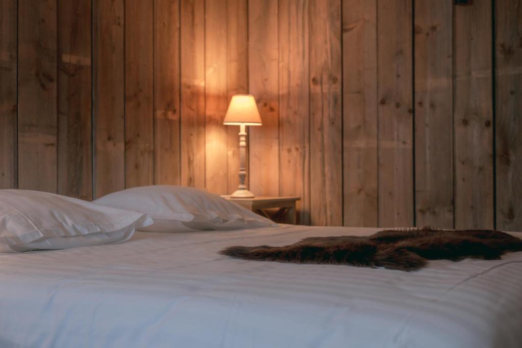 Postel nebo postele na pokoji v ubytování Maison Jean