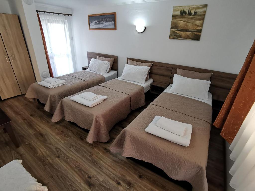 Postel nebo postele na pokoji v ubytování Hotel My House