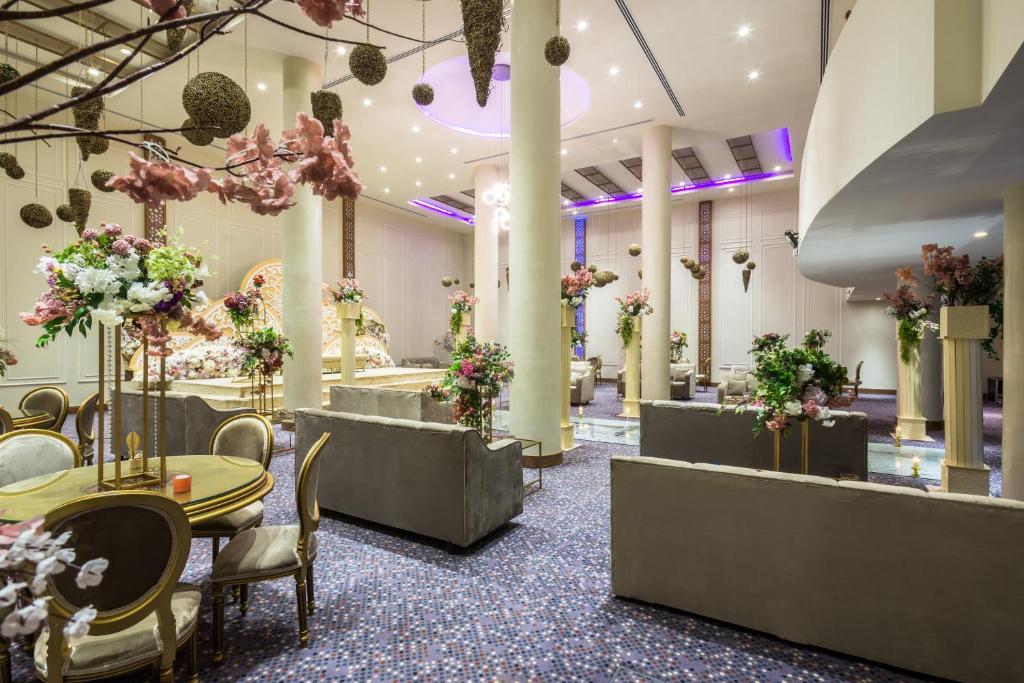 Posezení v ubytování Mena Hotel Tabuk