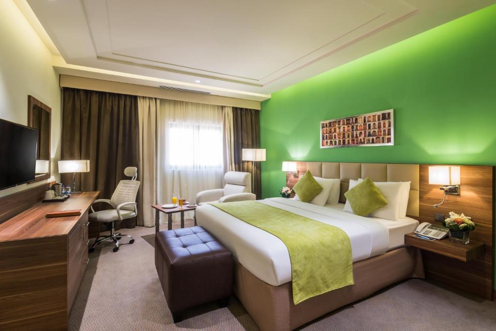 TV a/nebo společenská místnost v ubytování Mena Hotel Tabuk