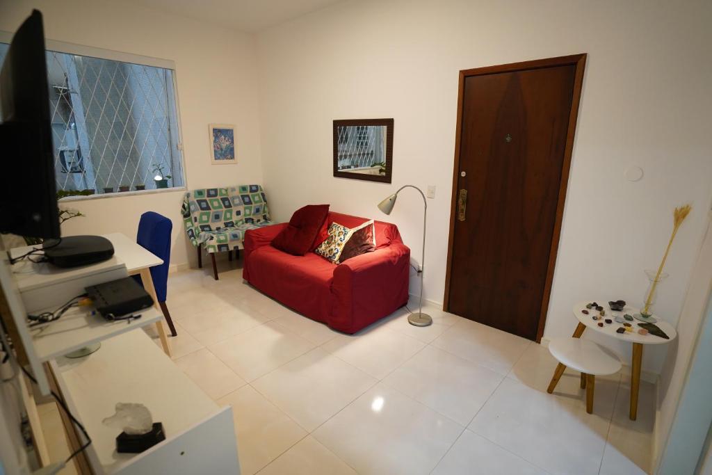  Copacabana Apartamento acolhedor Posto 2!!!