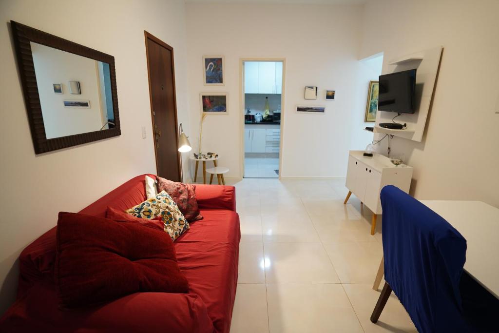  Copacabana Apartamento acolhedor Posto 2!!!