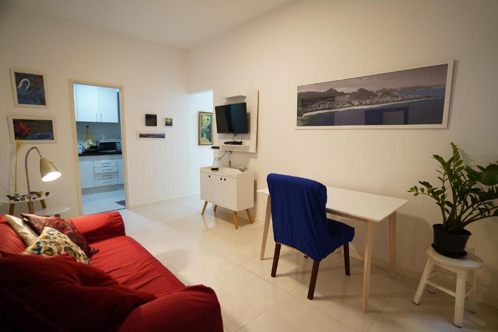  Copacabana Apartamento acolhedor Posto 2!!!