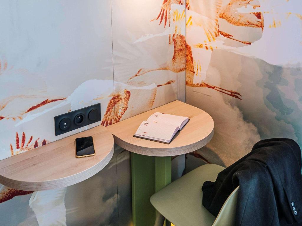 Posezení v ubytování ibis Styles Antibes