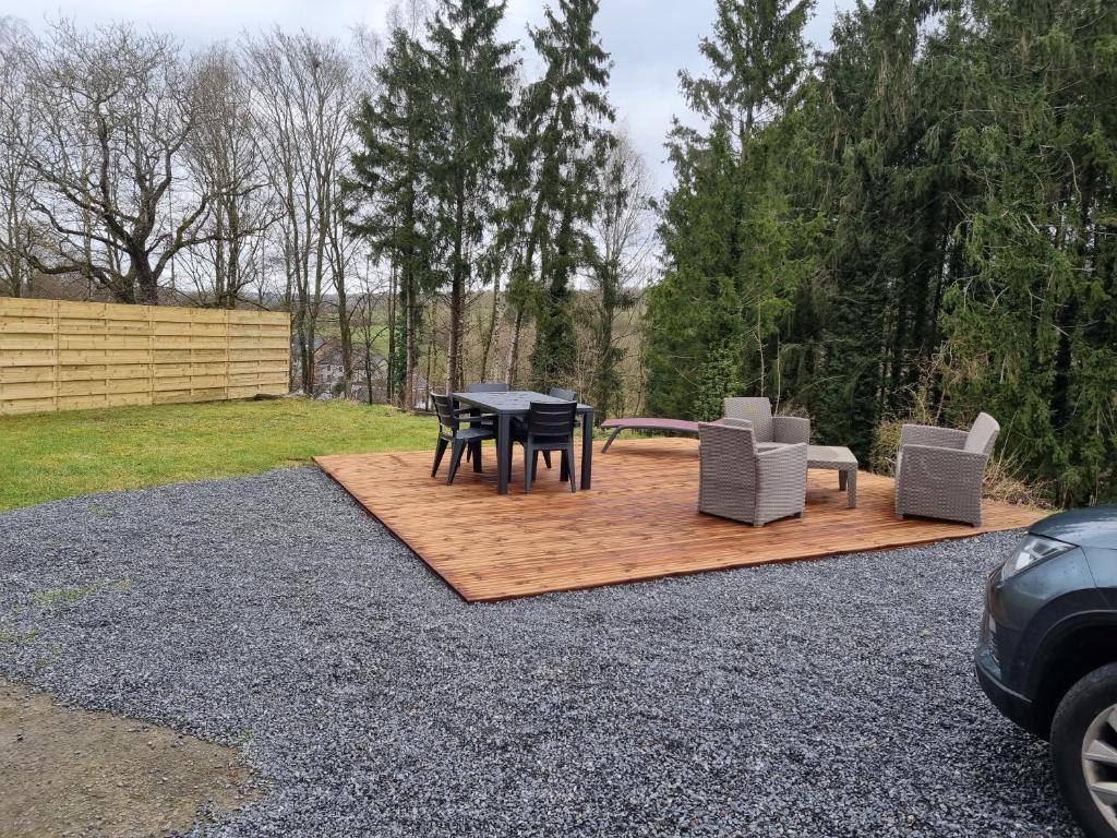 Zahrada ubytování Gîte de charme en Ardennes