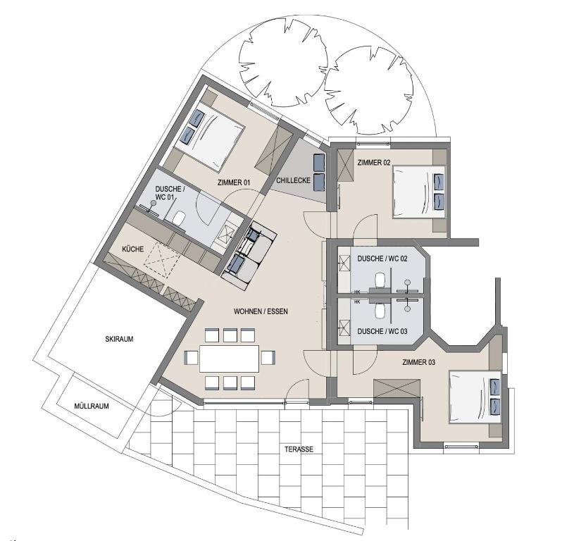 Ski-to-door Mountain Living Ski-in & Ski out Silvretta Sommer Card Including - Appartamento Con Tre Camere Da Letto
