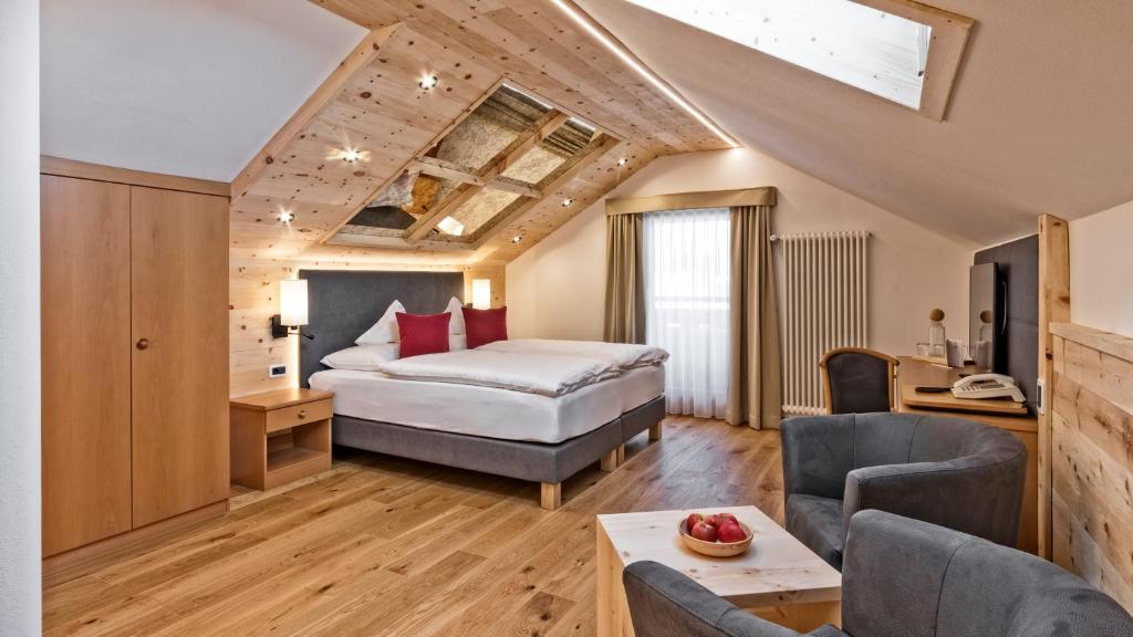 Postel nebo postele na pokoji v ubytování Hotel Sun