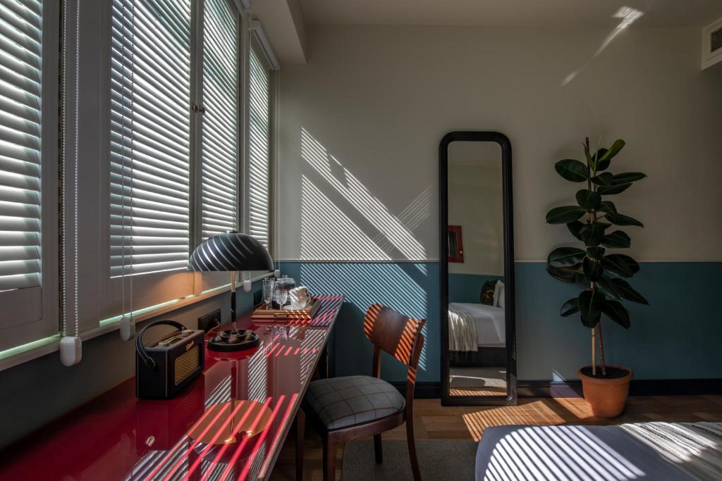 Posezení v ubytování Communal Hotel Plekhanovi