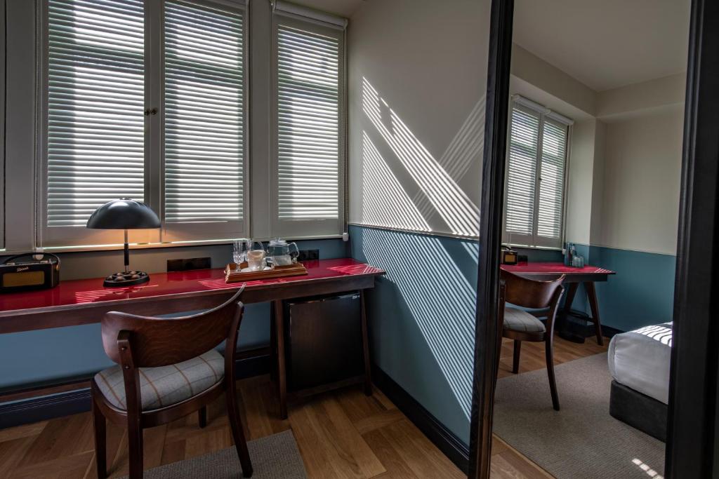 Posezení v ubytování Communal Hotel Plekhanovi