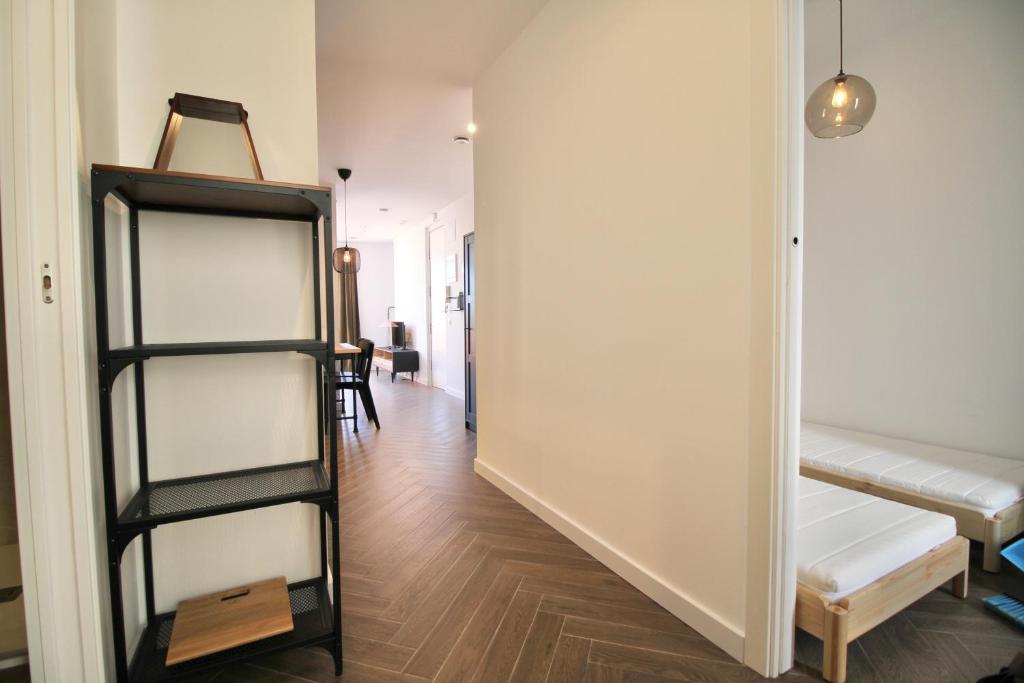 A bed or beds in a room at Atic Port Experience