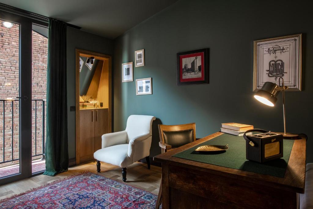 Posezení v ubytování Communal Hotel Plekhanovi
