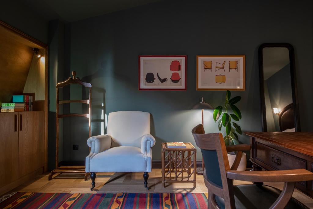 Posezení v ubytování Communal Hotel Plekhanovi