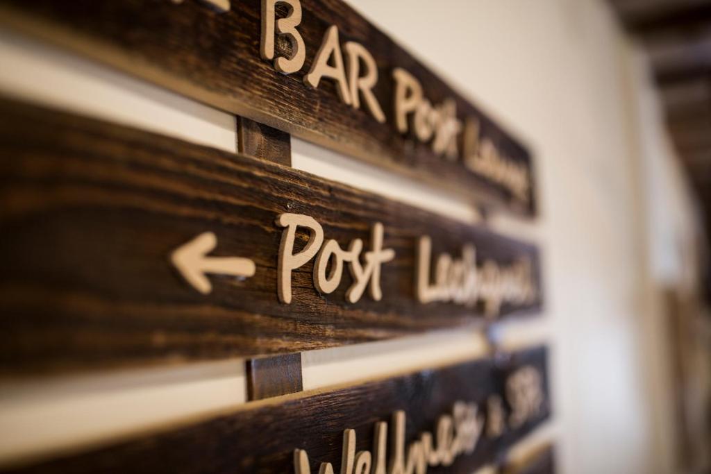 Certifikát, hodnocení, plakát nebo jiný dokument vystavený v ubytování Lechquell Hotel Post