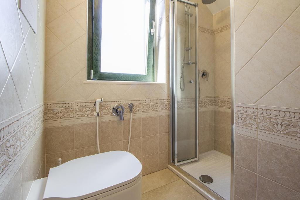 Koupelna v ubytování Villa Gentile