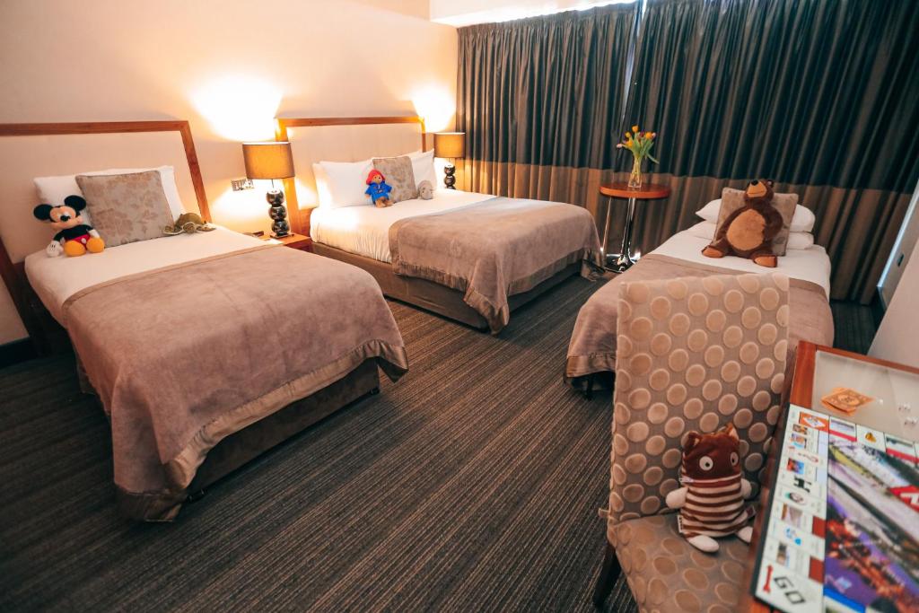 Postel nebo postele na pokoji v ubytování Rochestown Park Hotel & Leisure Centre