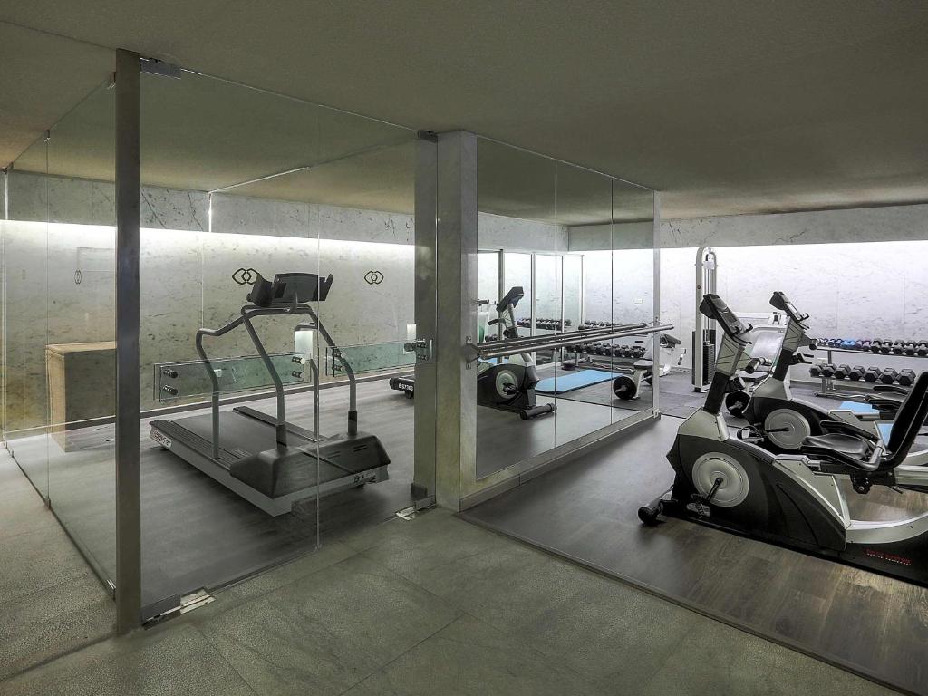 Fitness centrum a/nebo fitness zařízení v ubytování Sofitel Beirut Le Gabriel