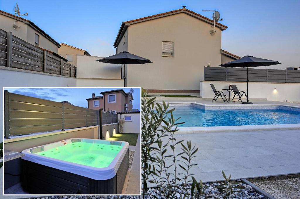 Bazén v ubytování Casa Tara Three-Bedroom Holiday Home nebo v jeho okolí