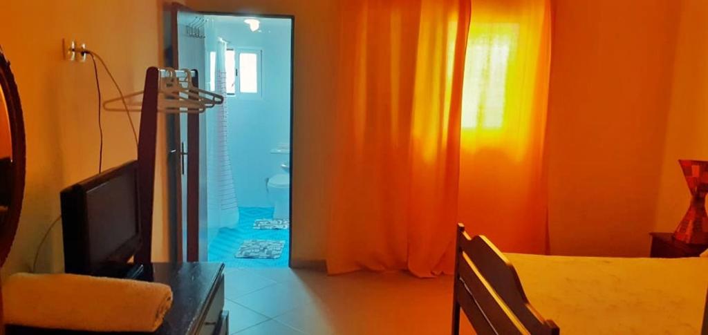 Postel nebo postele na pokoji v ubytování casa Luis