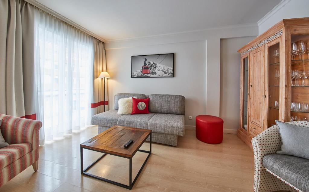Posedenie v ubytovaní Hüttl Relax Appartements