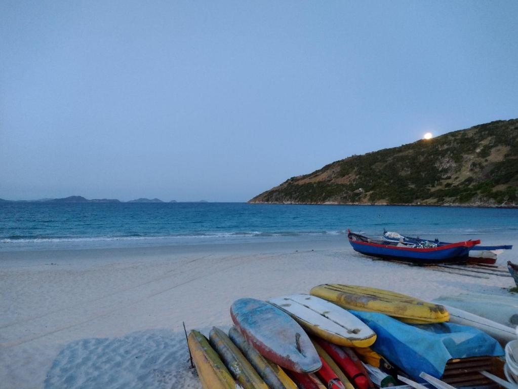  Pé na areia na Prainha (1 suíte) e 2 vagas de garagem