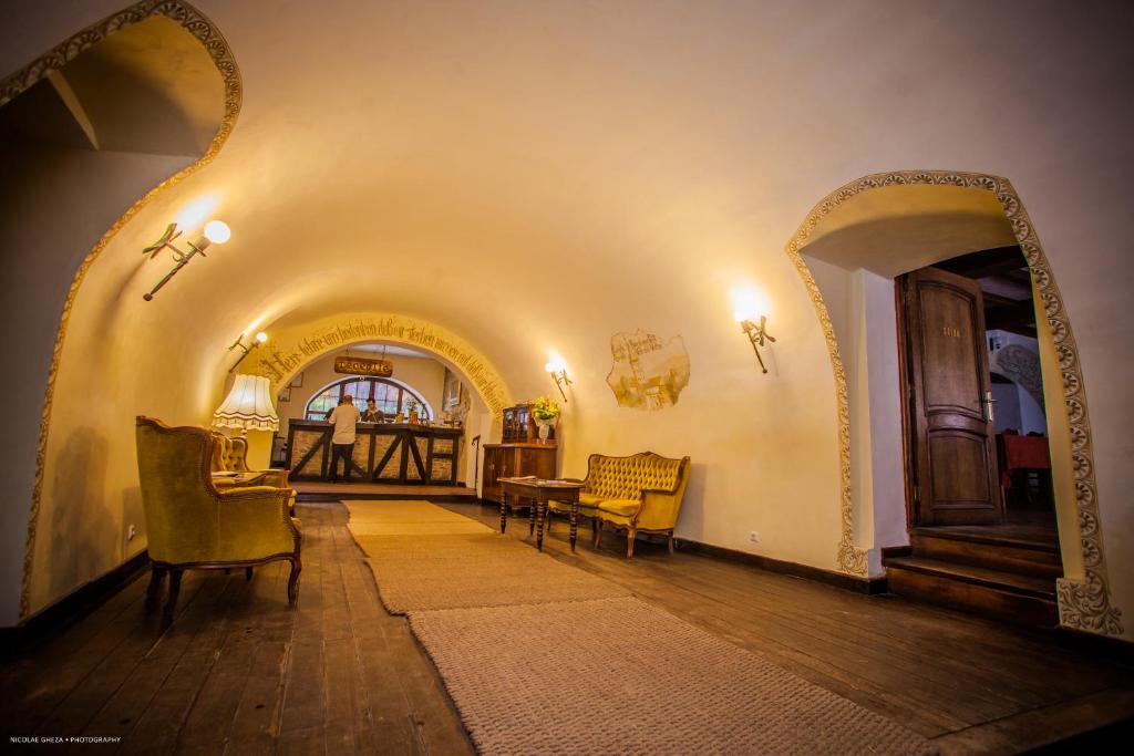 Posezení v ubytování Hotel Sighişoara