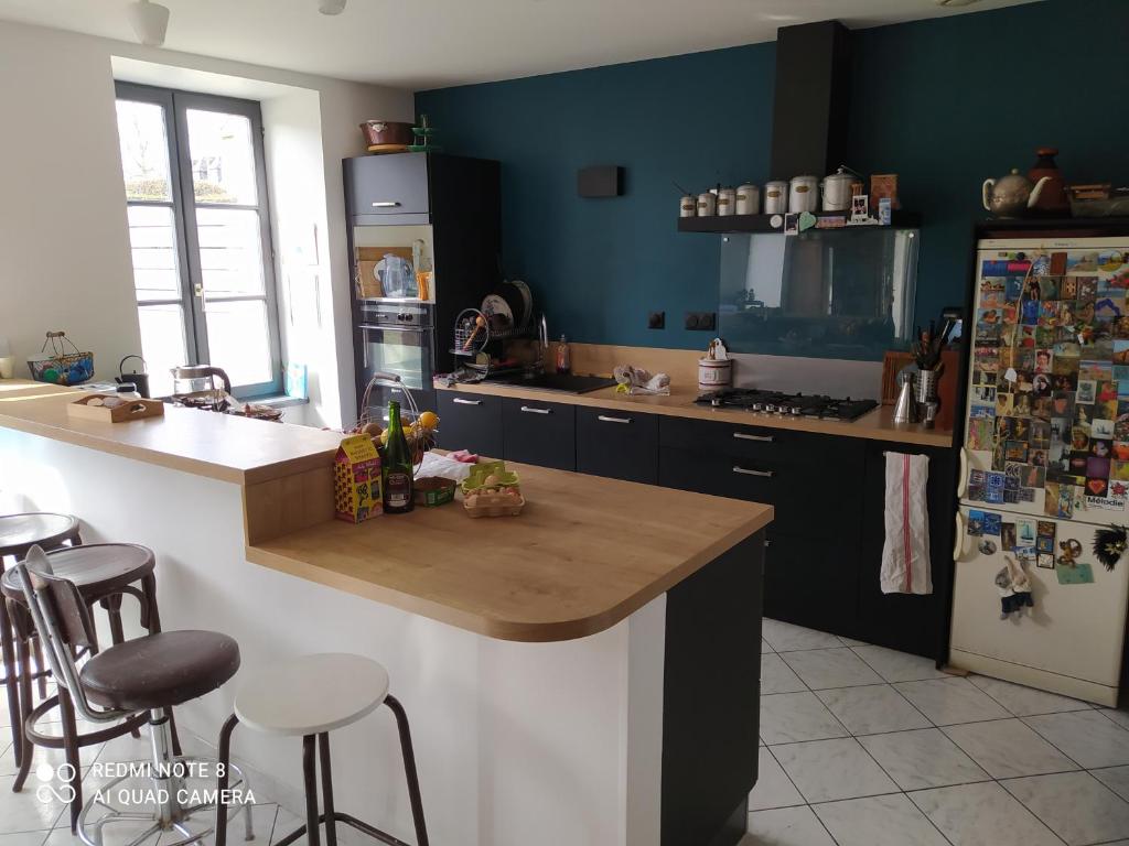 Kuchyň nebo kuchyňský kout v ubytování Ker Anahid - L'Atelier