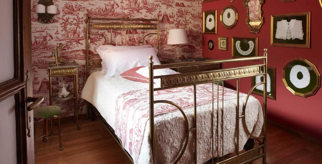 Posteľ alebo postele v izbe v ubytovaní Country House La Bursch