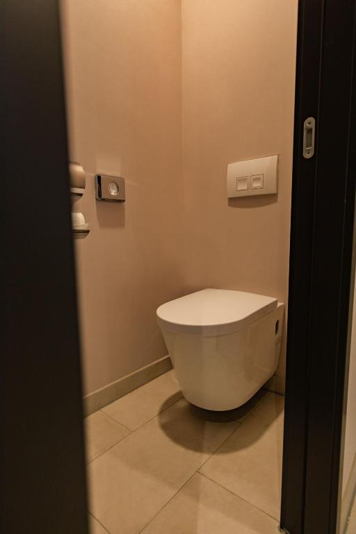 Koupelna v ubytování 24Seven Hotel Schwabach