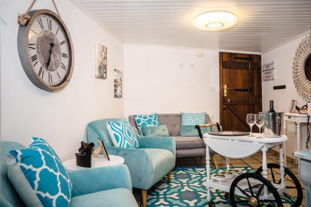 A seating area at Casa A Boleriña