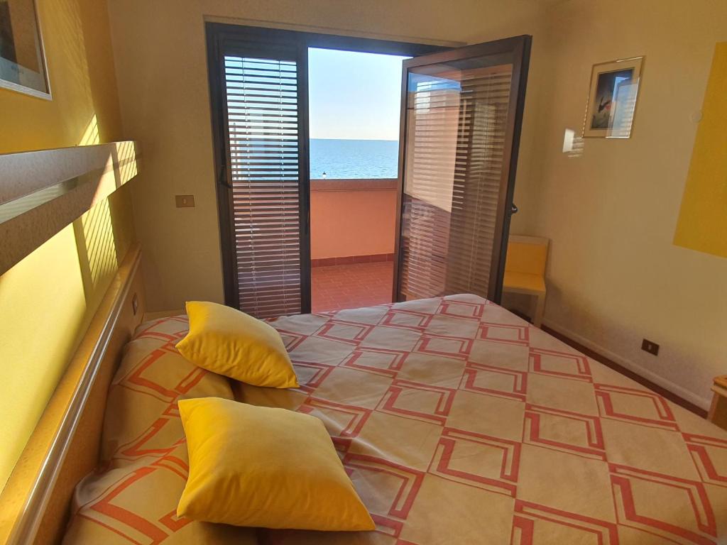 Postel nebo postele na pokoji v ubytování Hotel Antares
