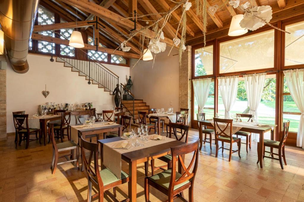 Restaurace v ubytování Ca' Muliner