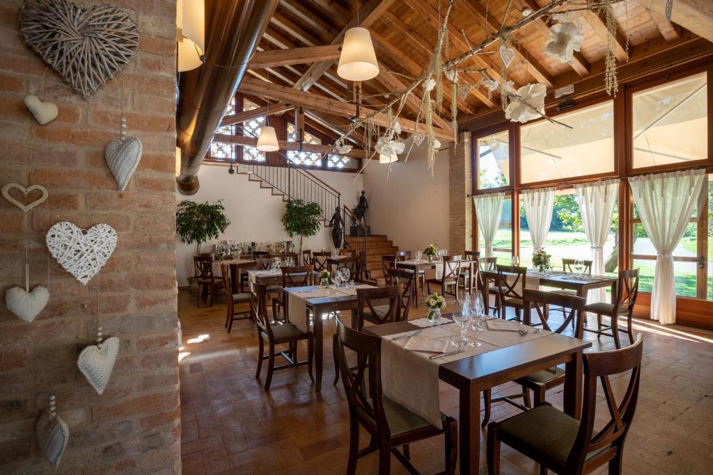 Restaurace v ubytování Ca' Muliner