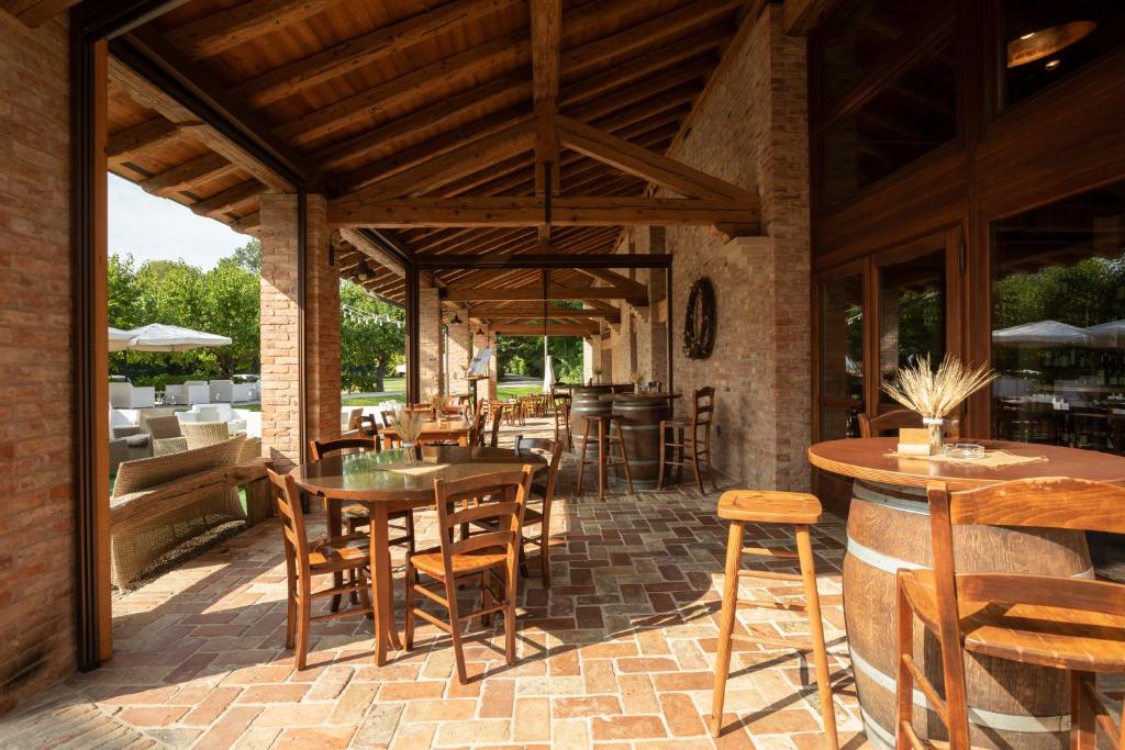 Restaurace v ubytování Ca' Muliner