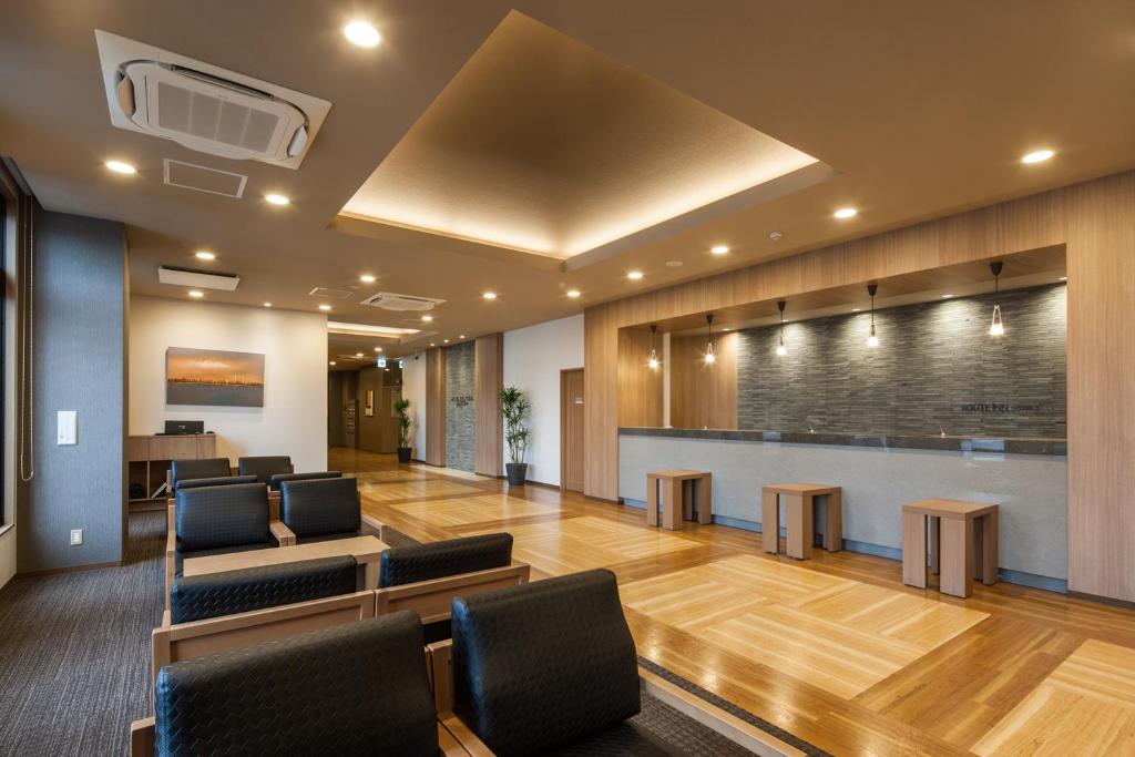 Posezení v ubytování Hotel Route-Inn Isesaki Inter
