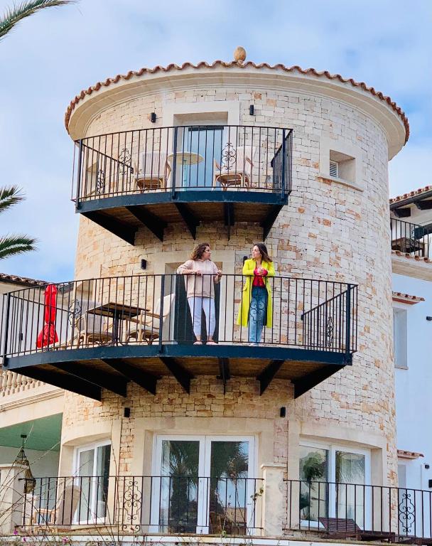 Uma varanda ou terraço em Villa Piccola by Cassai