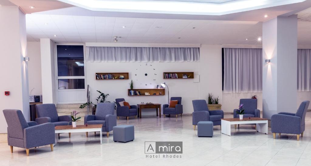 Posezení v ubytování Amira Hotel Rhodes