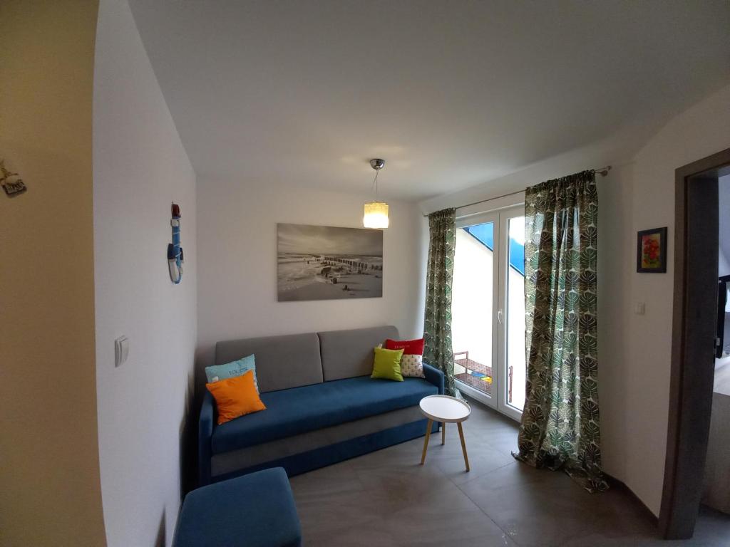 Posezení v ubytování Morski Powiew Blue Mare B2 403 Łukęcin