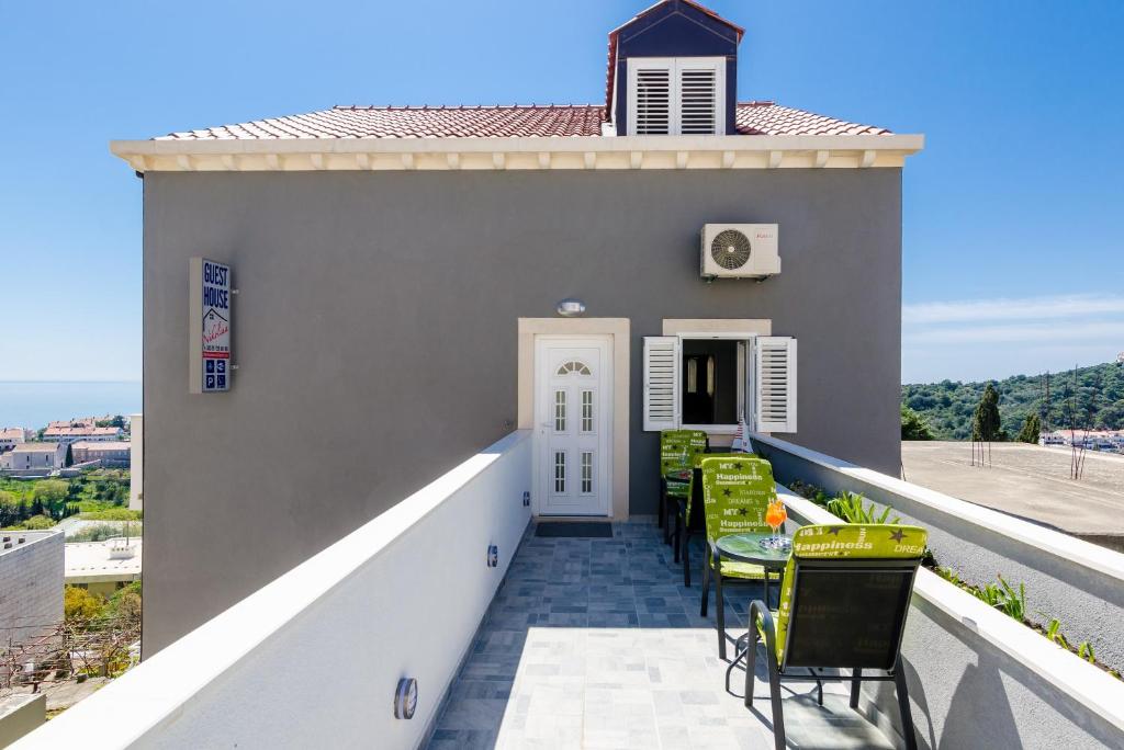 Balkón alebo terasa v ubytovaní Guest House Nikolina