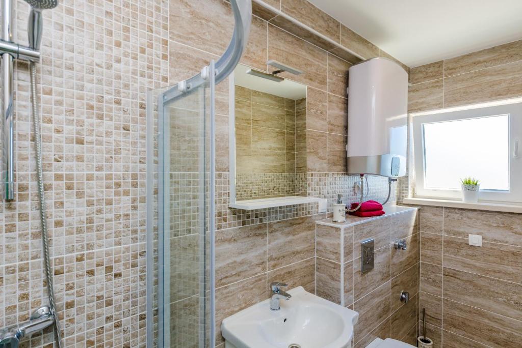 Kúpeľňa v ubytovaní Guest House Nikolina