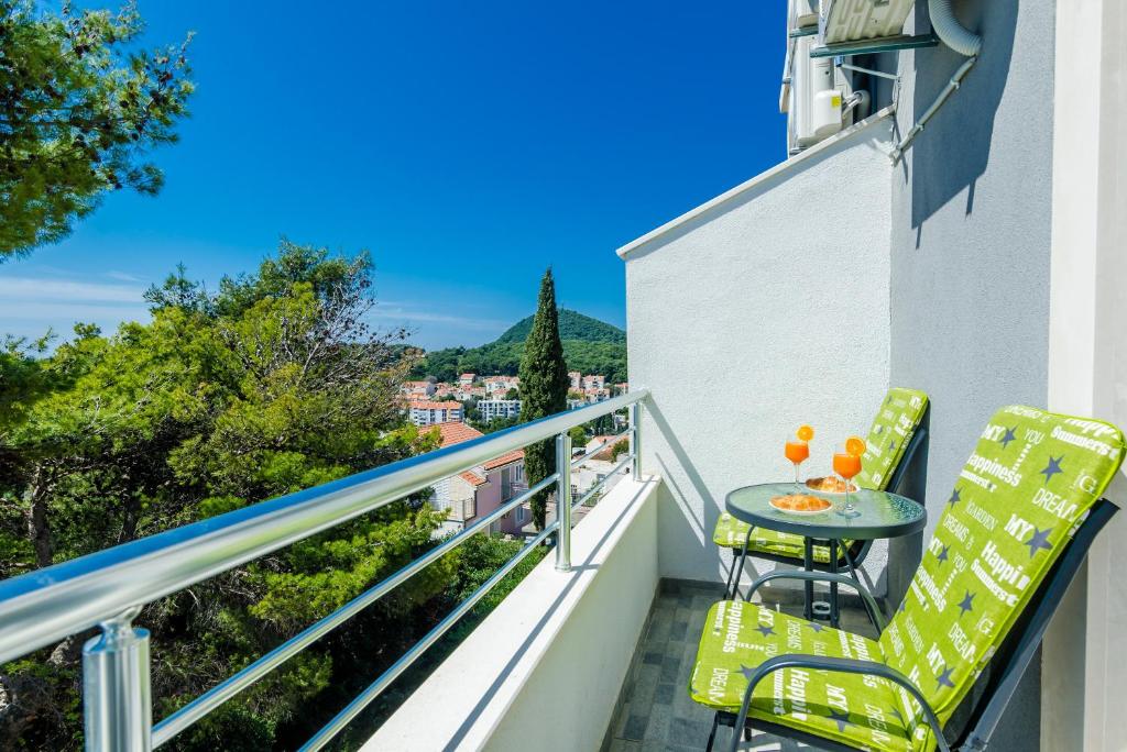 Balkón alebo terasa v ubytovaní Guest House Nikolina