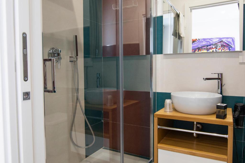 Koupelna v ubytování Anreale Rooms Agropoli
