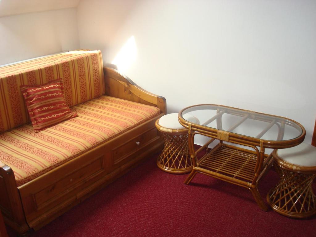 Łóżko lub łóżka w pokoju w obiekcie Sport hotel POMI
