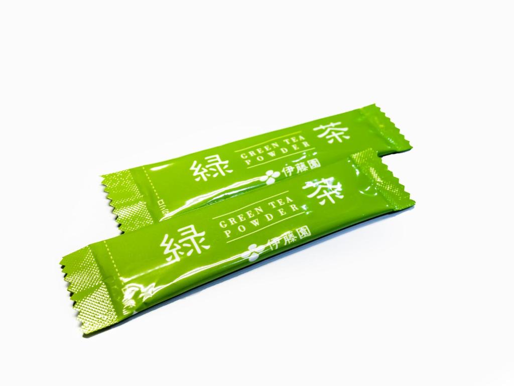 a pair of green packets of chinese chopsticks at APA Hotel Akihabara Ekimae in Tokyo