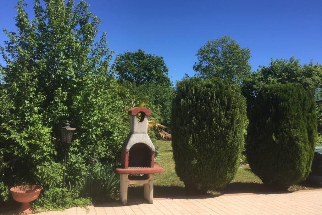 A garden outside Villa Belvedere-Con piscina a Bardolino