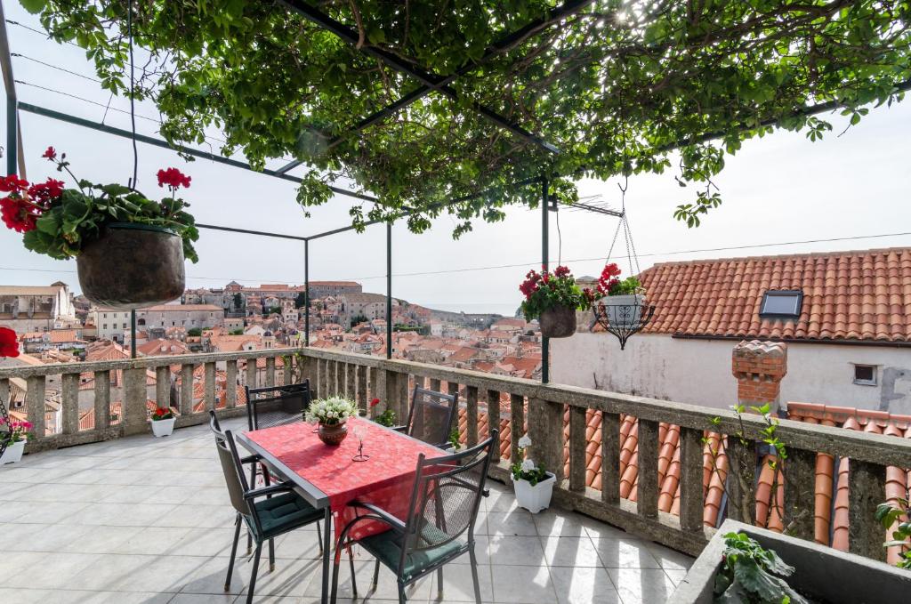 Balkón alebo terasa v ubytovaní Apartment Little Star