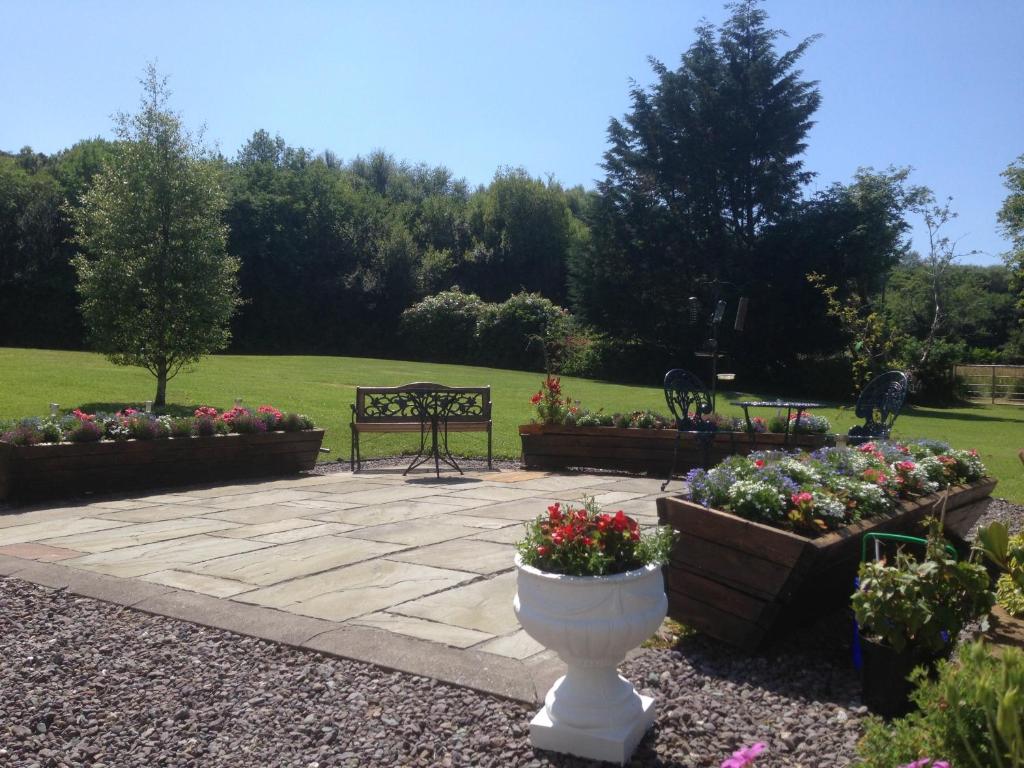 Zahrada ubytování Glencurrah House B&B
