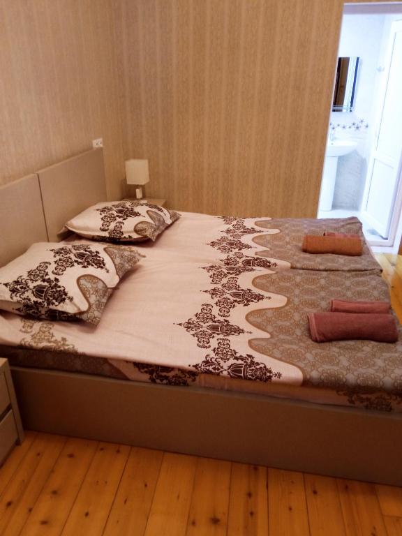 Postel nebo postele na pokoji v ubytování Kizikis Kari
