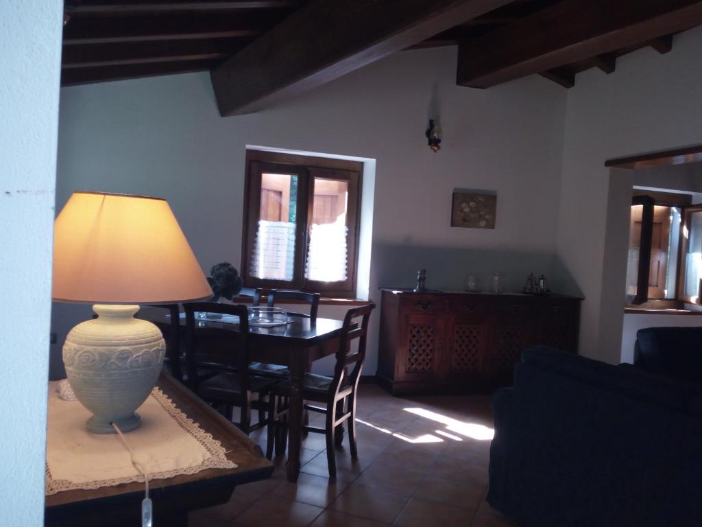 Część wypoczynkowa w obiekcie Agriturismo il canale