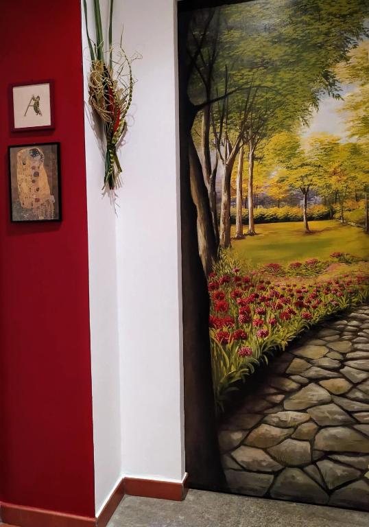 Zahrada ubytování Alma Clara B&B